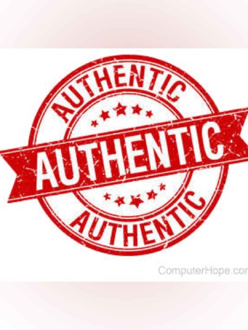 Certificate of Authenticity COA